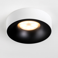 L01002720 Светильник LEVIGO MR16/HP16 ЧЕРНЫЙ/БЕЛЫЙ МАТОВЫЙ (010027+510020)