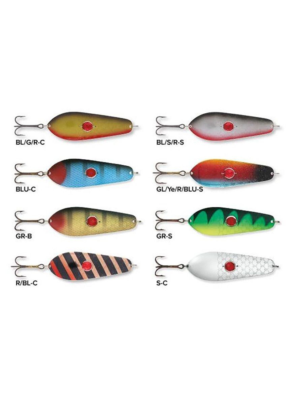 Блесна колебалка Kuusamo Rasanen 70/10 C-S