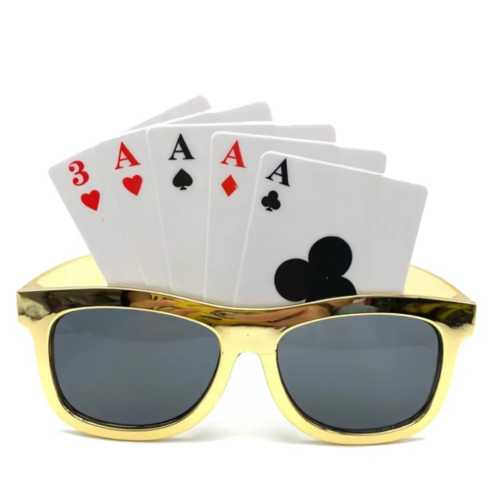 Очки карнавальные «Карты» 14,2*11 см