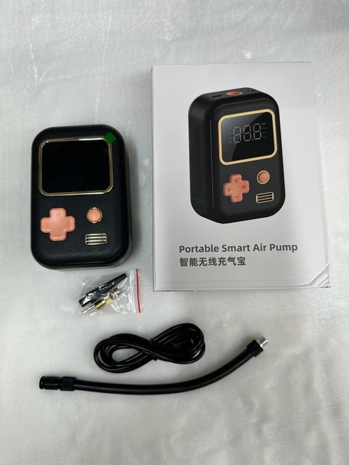 Портативный компрессор для автомобиля, велосипеда, мяча / portable smart air pump