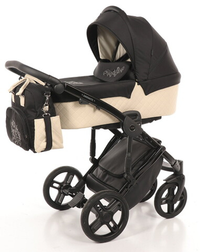 Детская коляска Nuovita Diamante 2 в 1 Beige / Бежевый