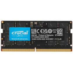 Оперативная память Crucial 16GB DDR5 5600MHz CT16G56C46S5 CL46 SO-DIMM