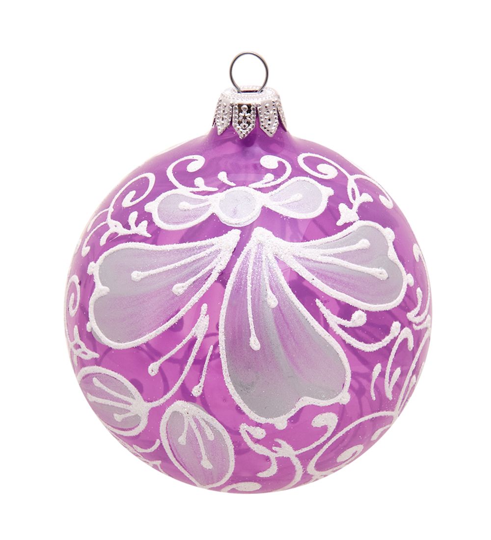 Элита НФШ-1136/2 Ел. украшение Шар «Вьюнок» 85 мм