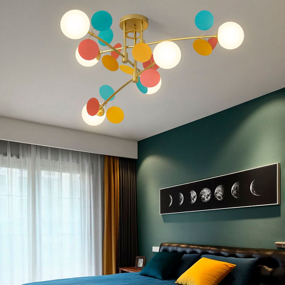 Потолочная Люстра Light Of Matisse B D120 Gold Multicolor By Imperiumloft