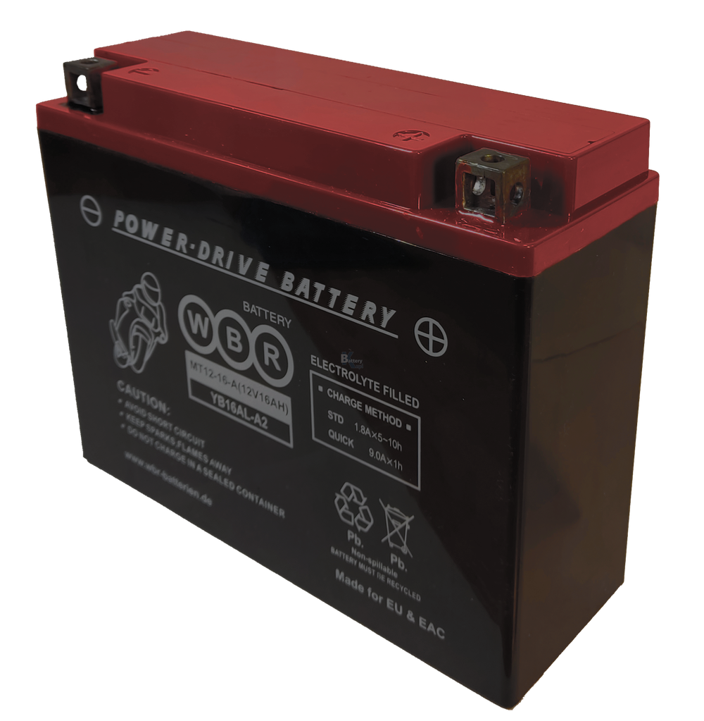 Аккумулятор WBR SMT / WBR MT 12-16-A (YB16AL-A2)