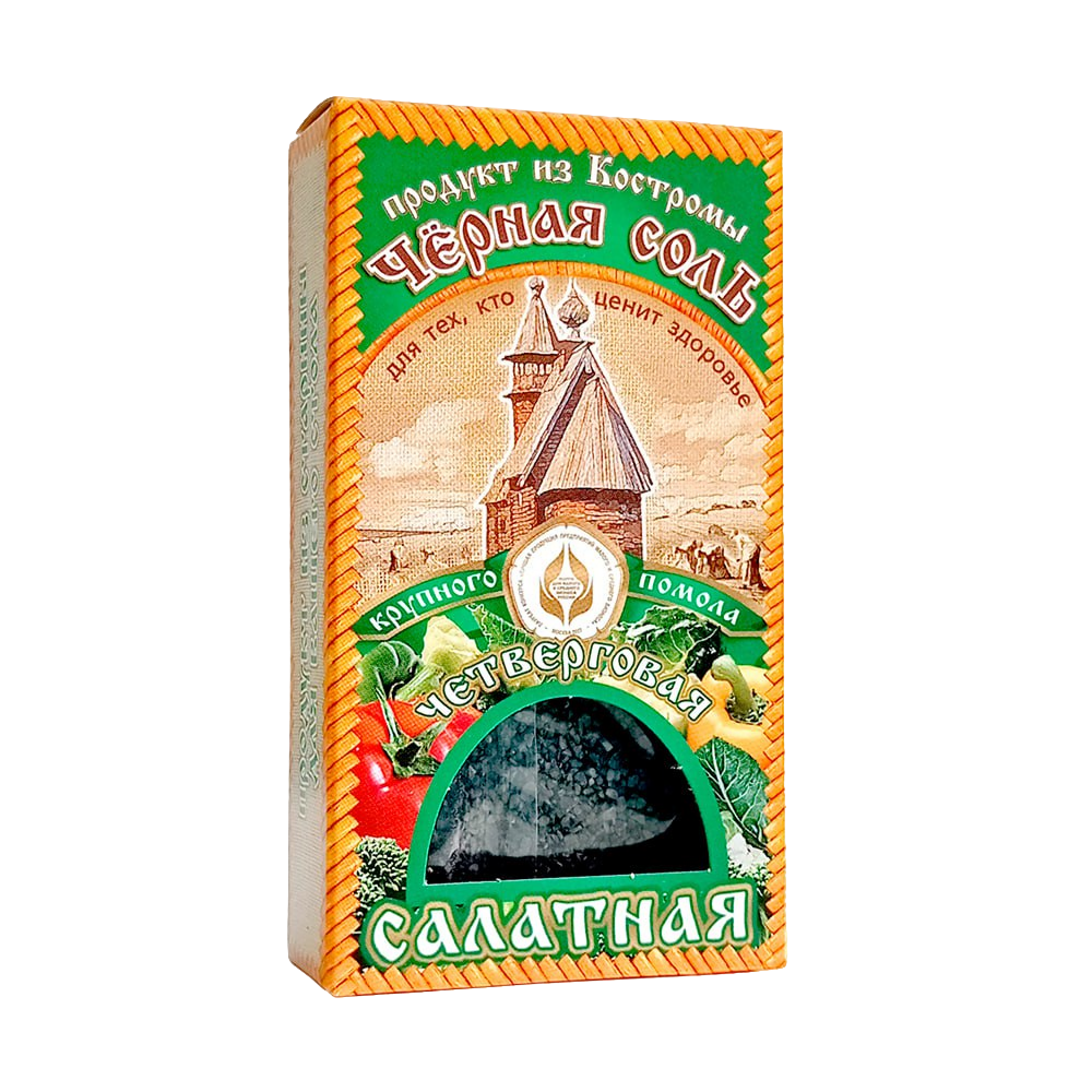 Соль чёрная "Салатная", 100 г