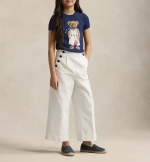 Вязаное поло с рисунком медвежонка и вышивкой RL Ralph Lauren