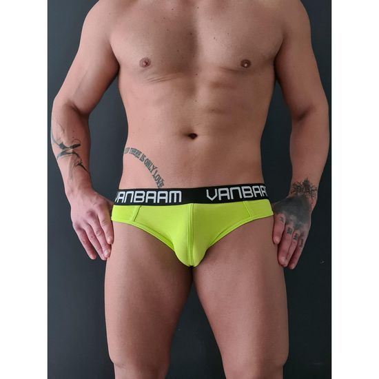 Мужские трусы джоки салатовые Van Baam