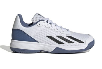 детские Кроссовки теннисные Adidas Courtflash K - белый