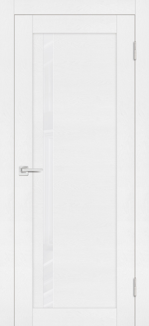 Дверь PST-8 / Цвет белый ясень / белоснежный лакобель / Двери PROFILO PORTE