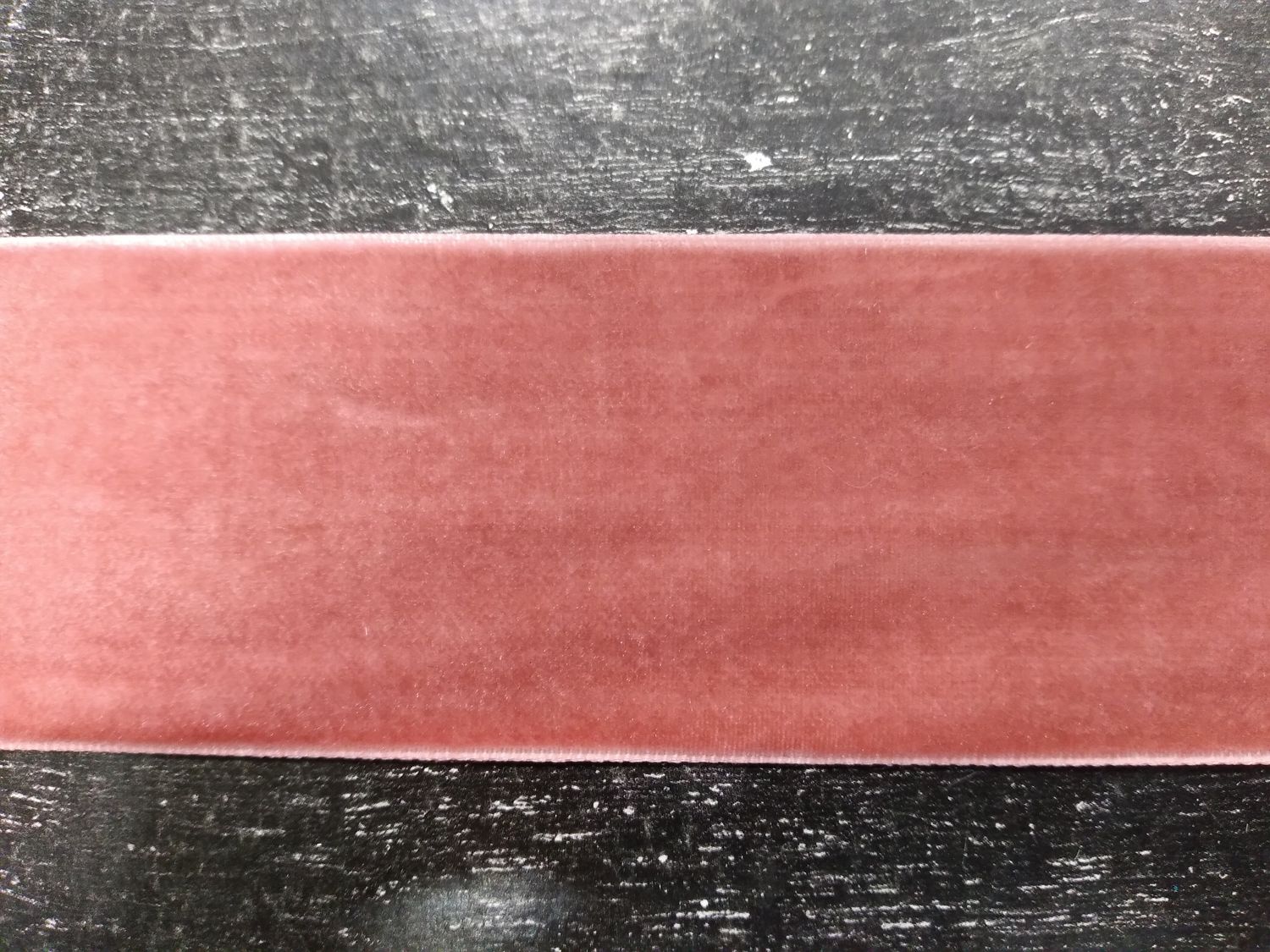 лента бархатная 5см, розовый (1метр)