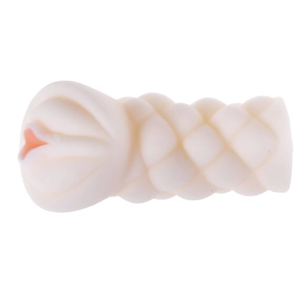 Рифленый мастурбатор-вагина