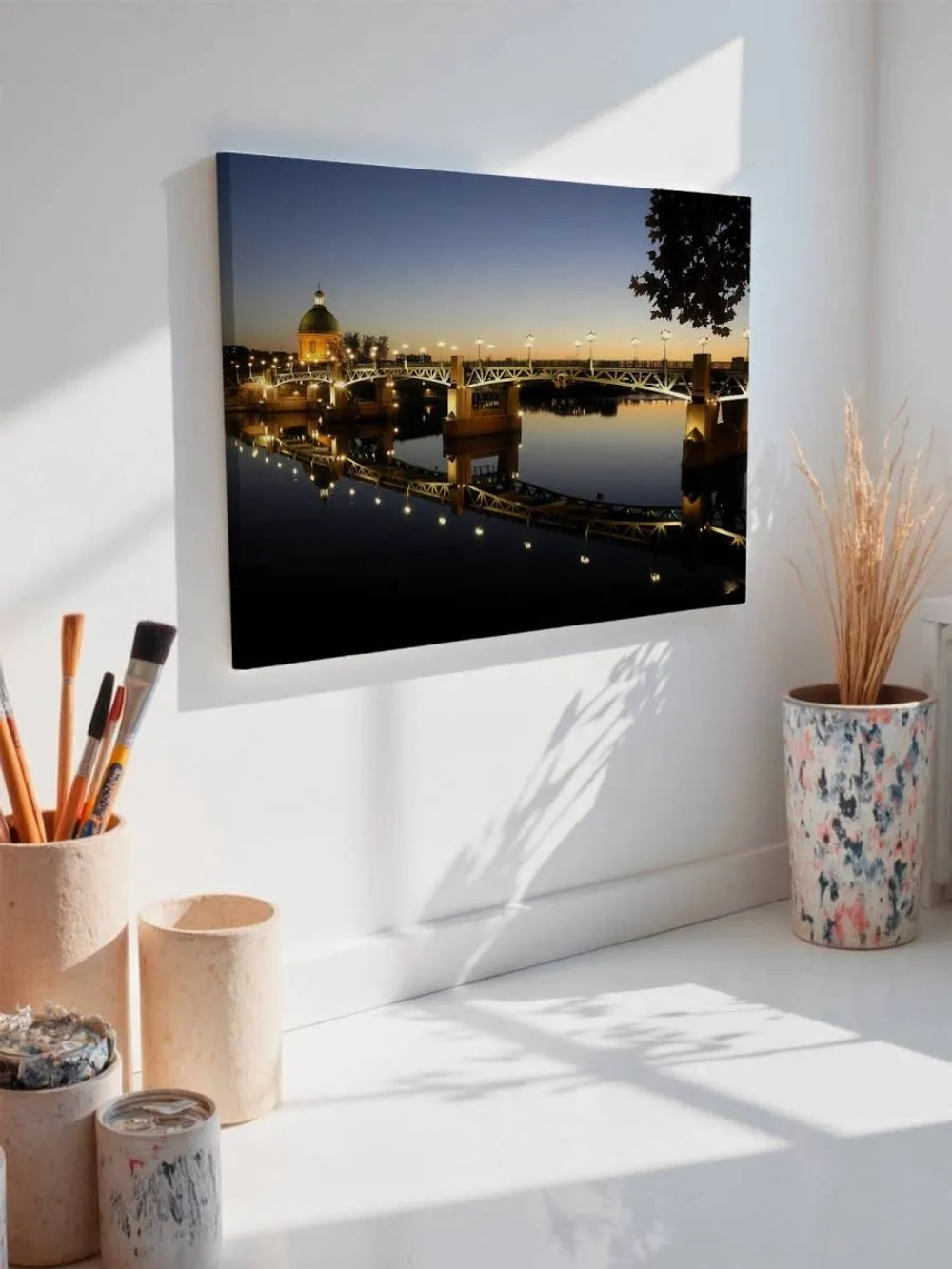 Картина на стену 40 X 50 Городской пейзаж