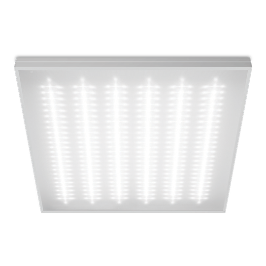 Светильник ОФИС ДВО01-002 54Вт 6500К IP40 Микропризма 6500лм 595х595х40мм WOLTA PRO