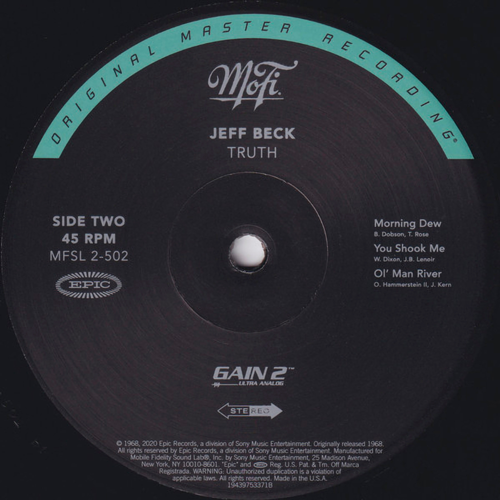 Jeff Beck / Truth (2LP)