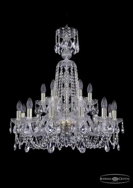 Подвесная люстра Bohemia Ivele 1402/12+6/240/XL-77/G