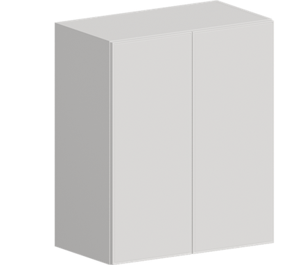 Кухня Модуль ШВ 600 Графит / Белый Софт