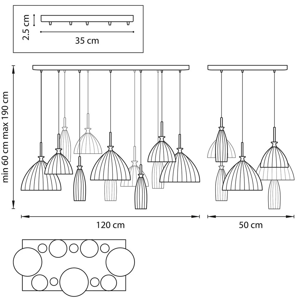 Подвесная люстра Lightstar AGOLA 810223