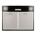 Вытяжка Centek 1800-60-3 BLACK ширина 60см, 220 м3/час, 120Вт, 3 скорости, диаметр 120мм
