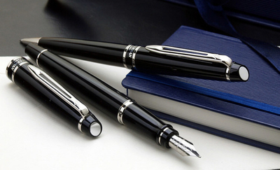 Перьевая ручка Waterman Expert 3, цвет: Black CT, перо: F