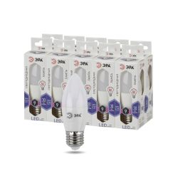 Лампочка светодиодная ЭРА STD LED B35-9W-860-E27 E27 / Е27 9Вт свеча холодный дневной свeт