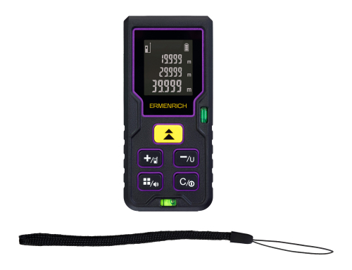 Лазерная рулетка Ermenrich Reel GD100, фиолетовый