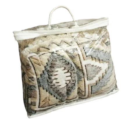 Плед, 1.5 спальный из велсофта, в сумочке