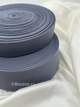 Резинка серо-голубая