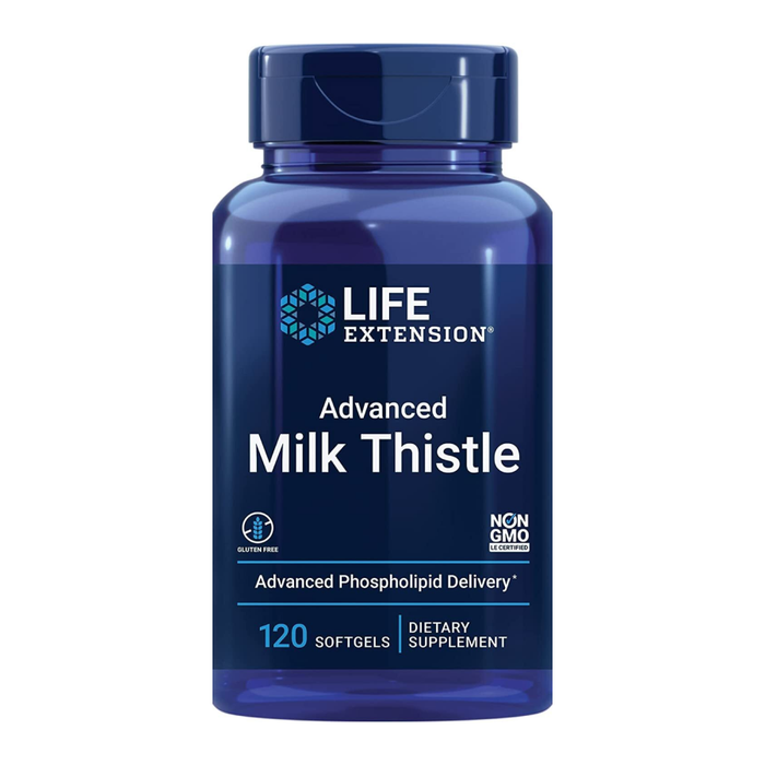 Расторопша, Advanced Milk Thistle, Life Extension,  120 желатиновых капсул