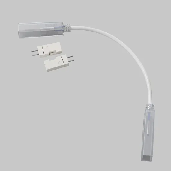 Двусторонний коннектор с проводом для светодиодной ленты 220В 201206 Led Strip 201206