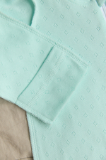 Комплект на выписку Волчата и ёлочки (светло-серый)/(конверт+слип+чепчик)