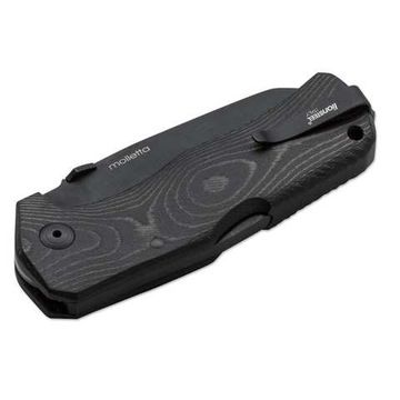 Складной нож Lion Steel "TM1" L/TM1 MB c клинком из стали Uddeholm Sleipner®, рукоять микарта