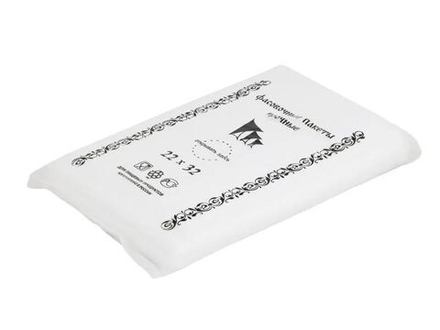 Пакет фасовочный в пластах 1000шт, ПНД 22см/6см/32-35см/7мк