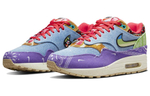 Concepts x Nike Air Max 1 SP "Far Out" retro casual cashew flower non-slip wear-resistant lightweight low-top running shoes for men and women with the same style purple red blue