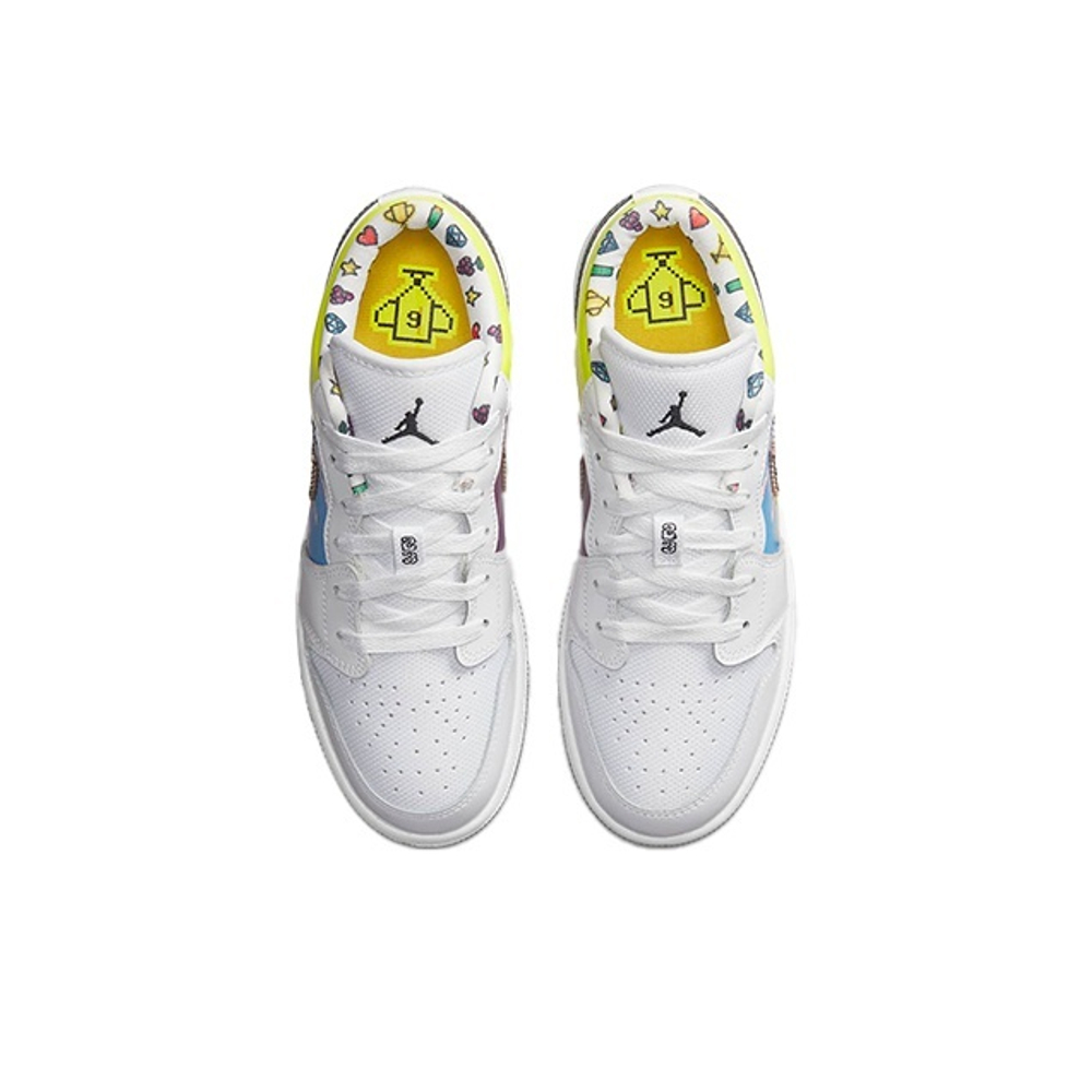 Кроссовки Air Jordan 1 Low GS Old School Gaming