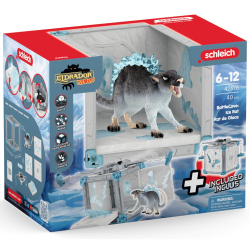 Schleich Eldrador Creatures - Боевая пещера BattleCave + Ледяная крыса 42676