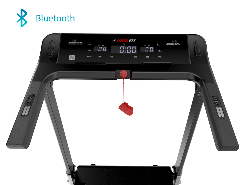 Беговая дорожка UNIX Fit Hi-tech F2 Dark Storm,Arctic Ice