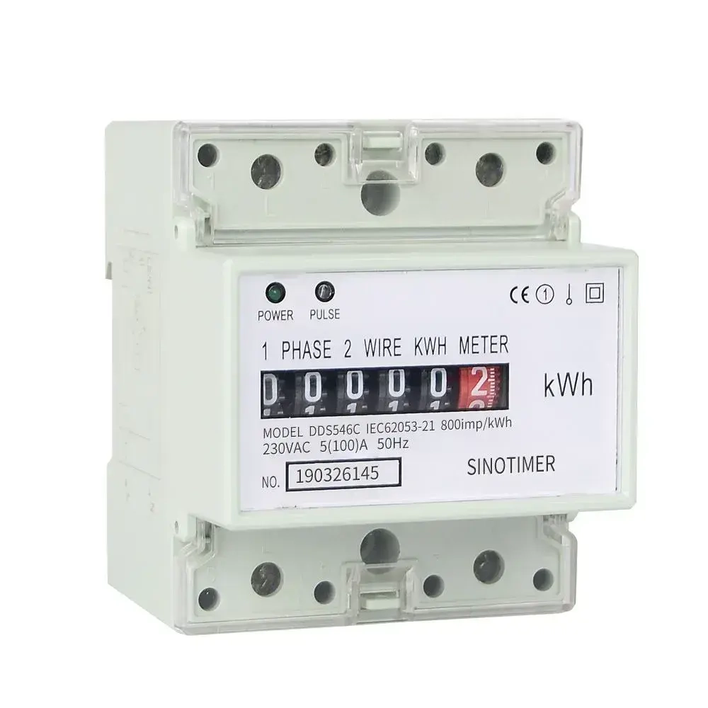 Счетчик электроэнергии однофазный Sinotimer DDS546C 230VA 5(100)A