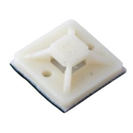 Площадка самоклеящаяся REXANT 25х25 мм, белая, упаковка 10 шт.