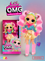 Кукла Лол Омг Lol Omg Bubblegum DJ большая оригинал
