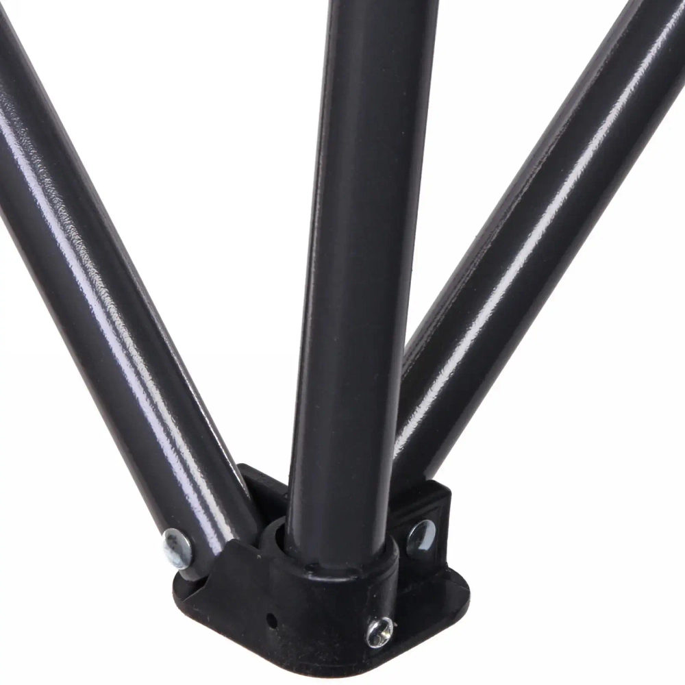 Кресло складное с подлокотниками до 120кг Турист 62*63*95см серо-зеленое