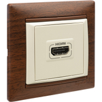 Рамка 1 пост тонированное дерево Valena Classic LEGRAND