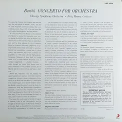 Bartok, Chicago Symphony Orchestra, Fritz Reiner - Concerto For Orchestra - (Analogue) LP