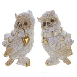 GAEM Фигурка декоративная "Сова", L5 W5 H9 см, 2в.