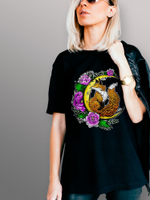 Футболка Лиса на луне