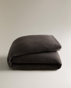 Zara Home покрывало из шерсти, серый