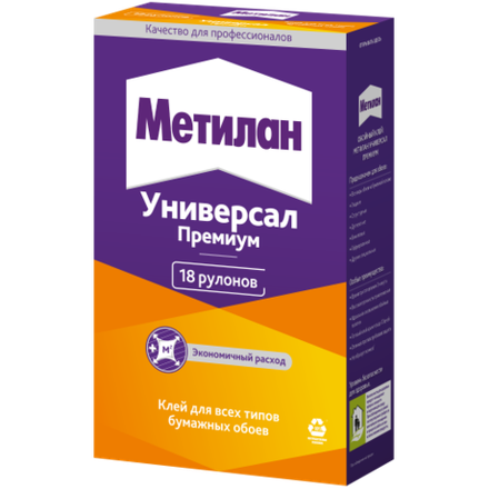 Клей для обоев Метилан ER-00001132 Универсал Премиум, 500 гр.