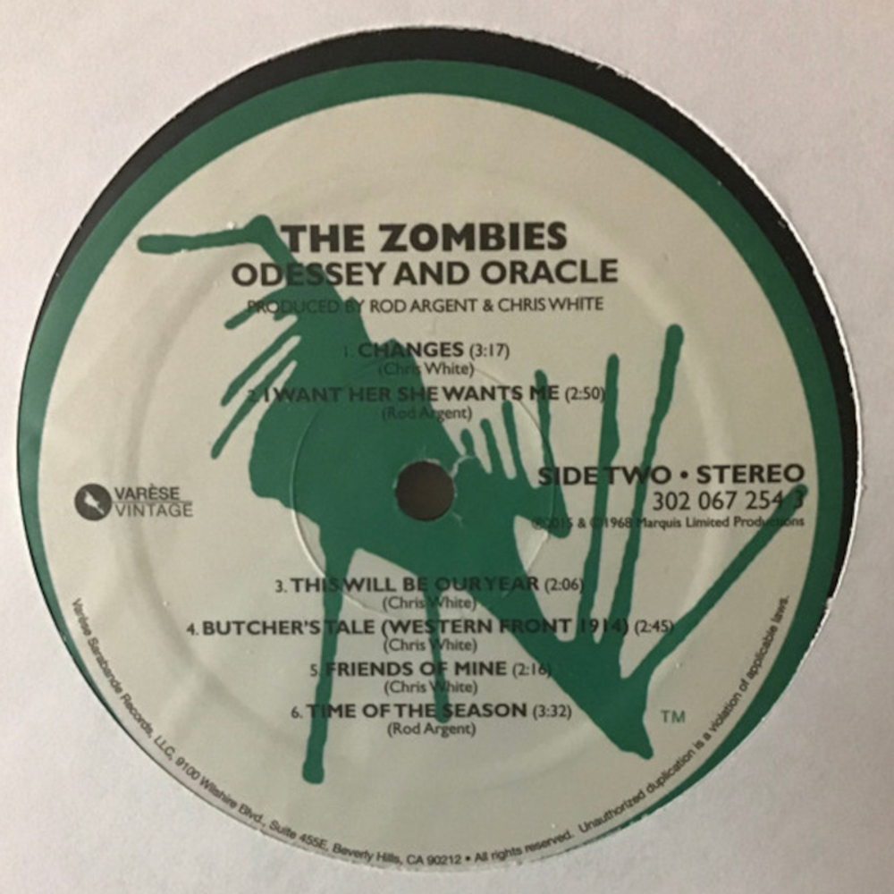 The Zombies / Odessey And Oracle (LP)