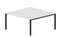 Составной стол Strike на 2 рабочих места 1580х1566х750мм (меламиновые аутлеты)