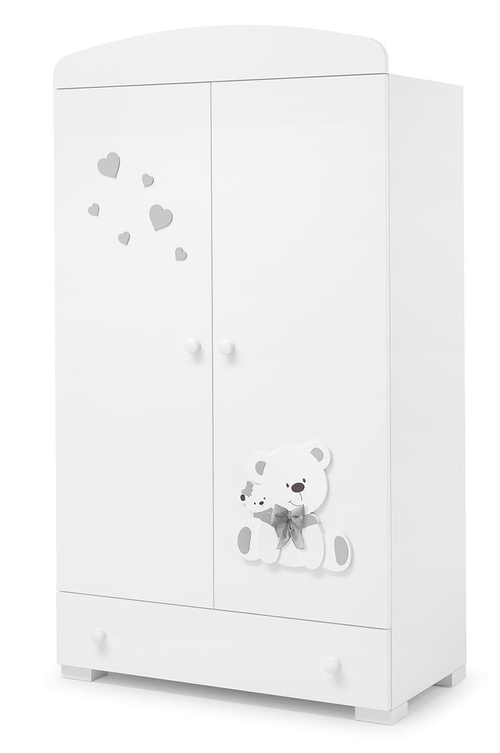 Шкаф Erbesi Tato белый/серый